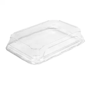 Couvercles transparent PET "sushi" 165x115x32mm